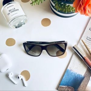 VALENTINO square gradient sunglasses